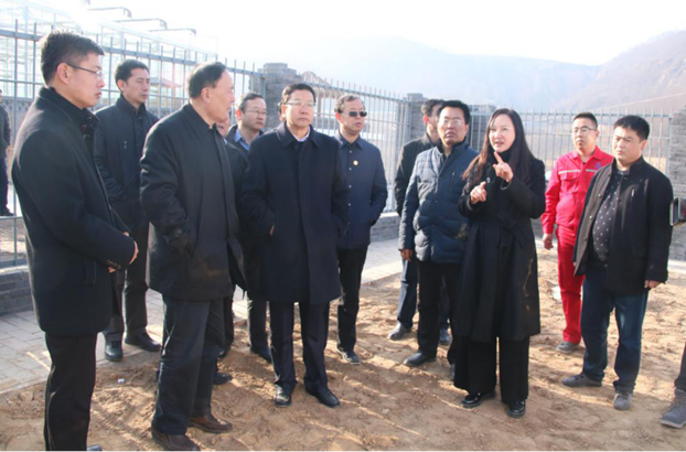 中央第六沙巴督察组视察康坪村给排水及生涯污水处置工程