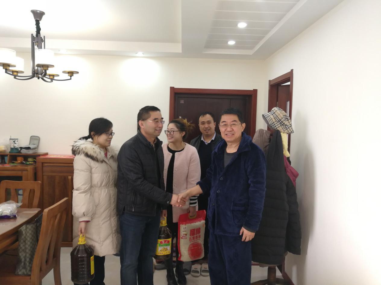 水环境公司发展春节走访慰问活动 水环境公司发展春节走访慰问活动