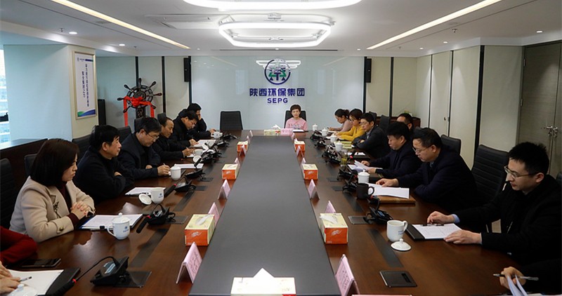 省人大常委会委员、环资工委主任李三原到陕西沙巴集团调研座谈