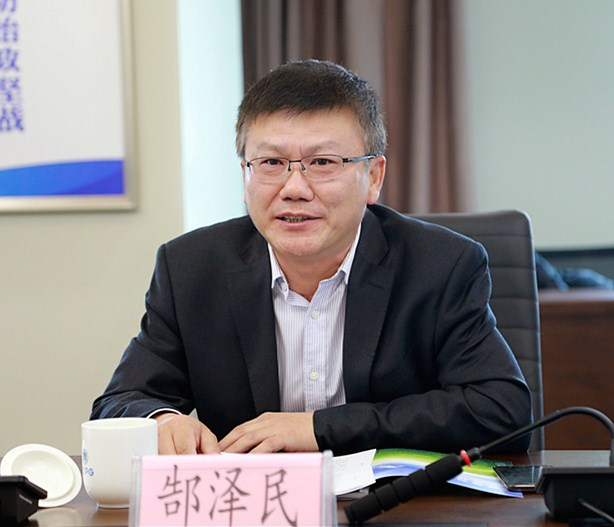 熊良虎会见汉中证券副总裁郜泽民