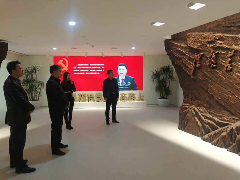 陕西沙巴集团赴耽搁石油集团、西安城投集团调查进建廉政文化示范点建设工作