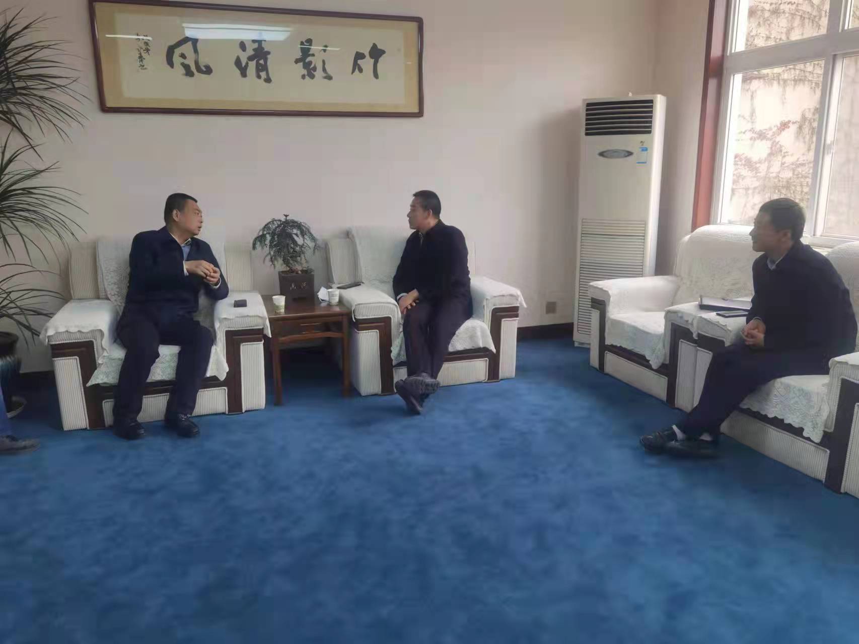 水环境公司辅导拜会丹凤县县长郭安贵 水环境公司辅导拜会丹凤县县长郭安贵
