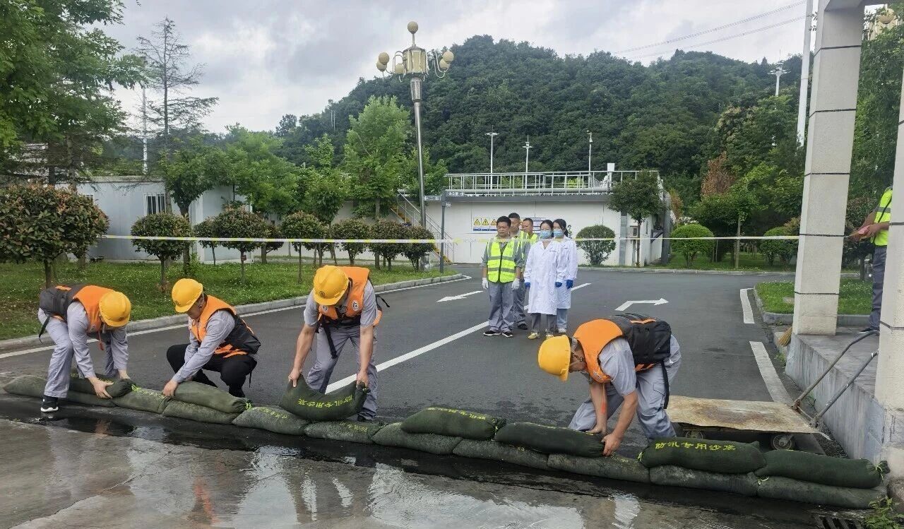 以练为战 有恃无恐|水环境公司商南县污水处置厂发展夏季防汛应急演练 以练为战 有恃无恐|水环境公司商南县污水处置厂发展夏季防汛应急演练