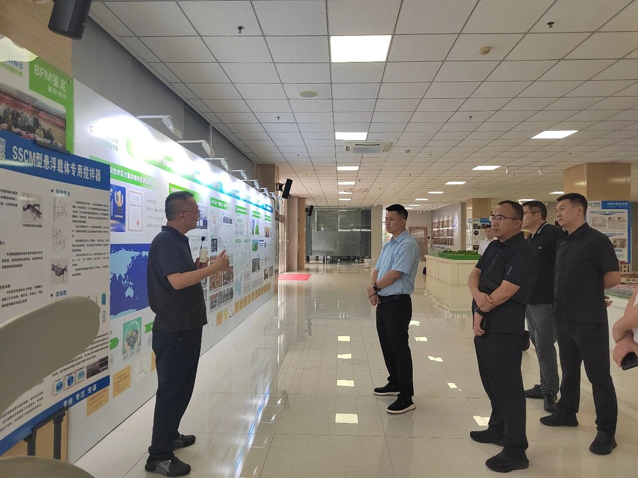 水环境公司赴通辽思普润水处置股份有限公司发展专项调查调研